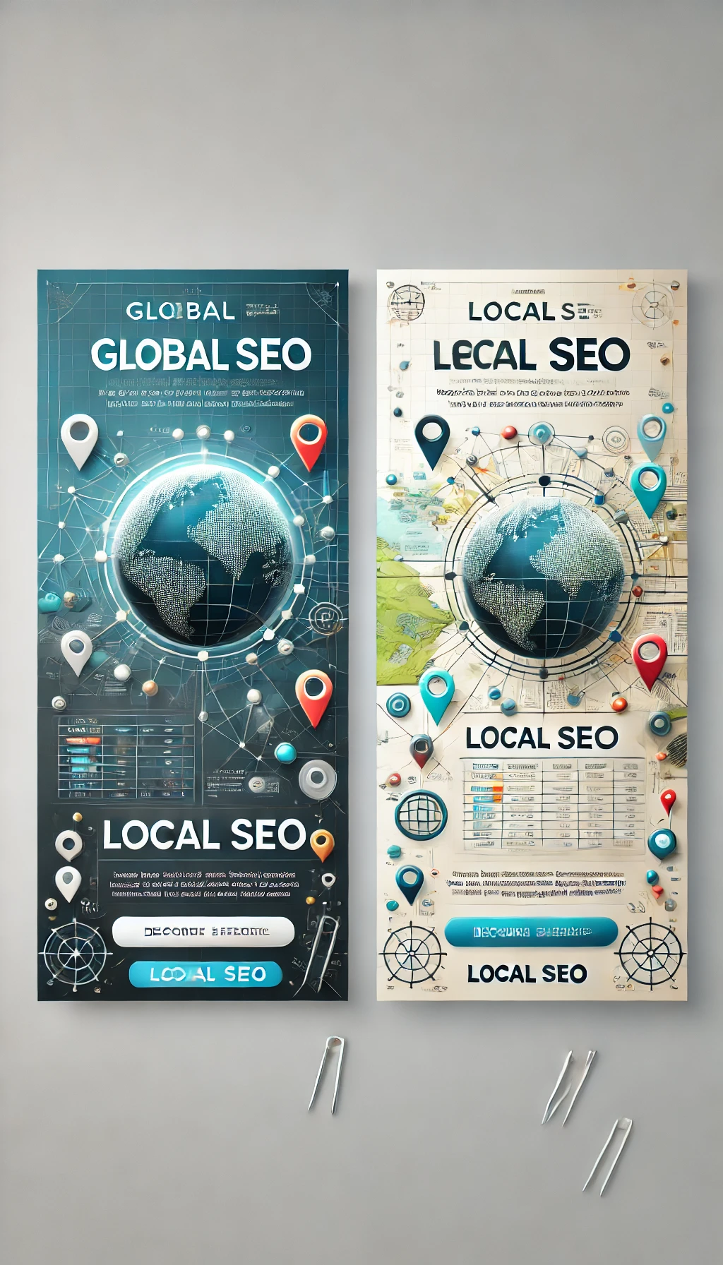 SEO とローカル SEOの違いとどちらが必要か?