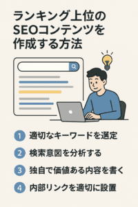 Q&A：ランキング上位のSEOコンテンツを作成する方法
