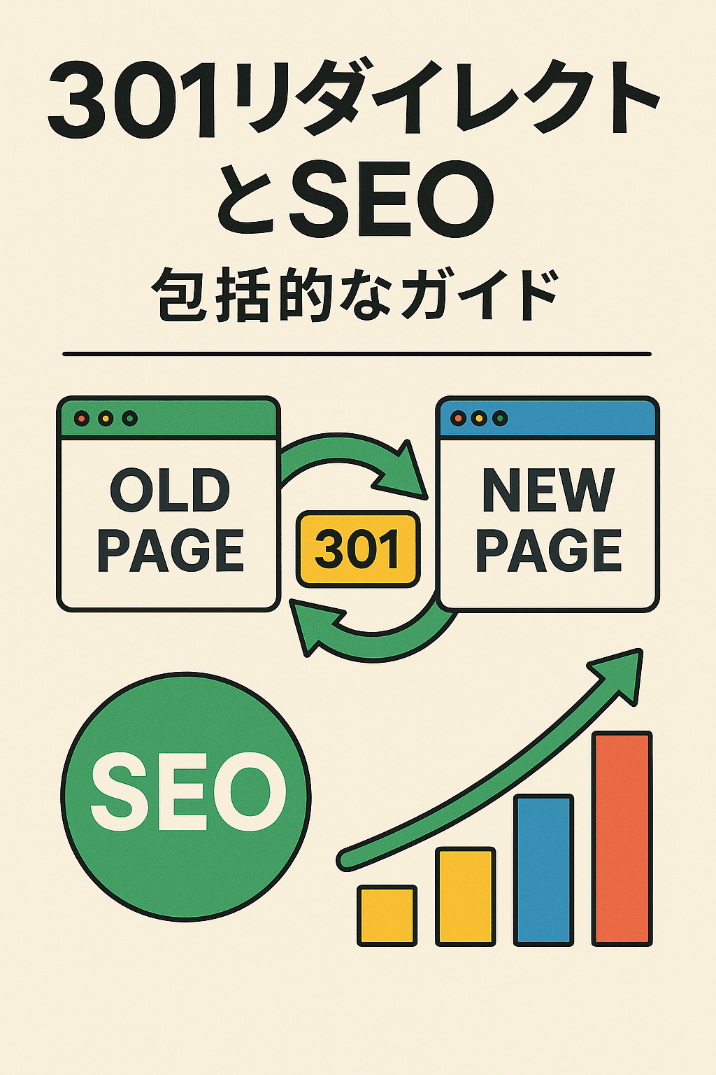 301 リダイレクトと SEO の包括的なガイド コンテンツ開始