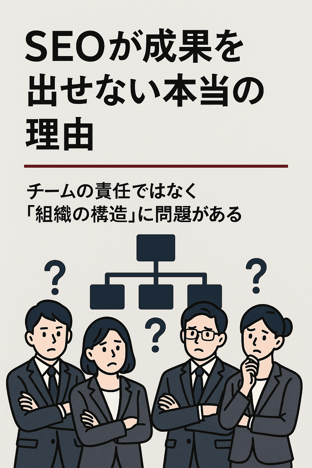 SEOが成果を出せない本当の理由──チームの責任ではなく「組織の構造」に問題がある