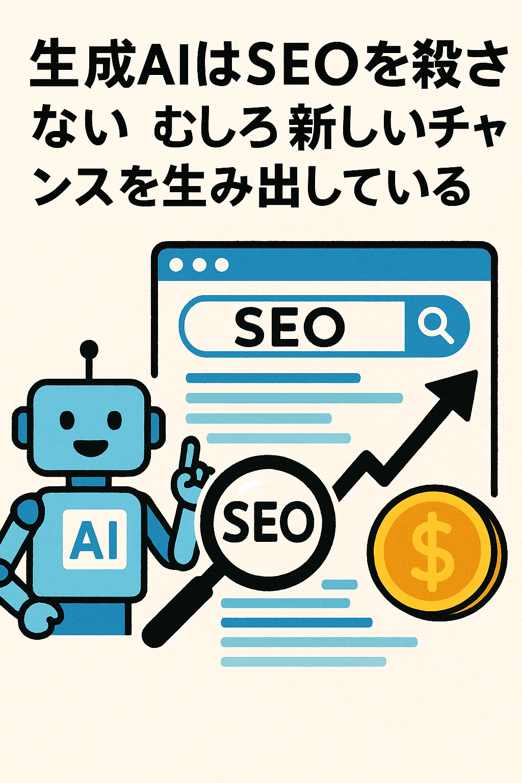 🔍【要約】生成AIはSEOを殺さない：むしろ新しいチャンスを生み出している