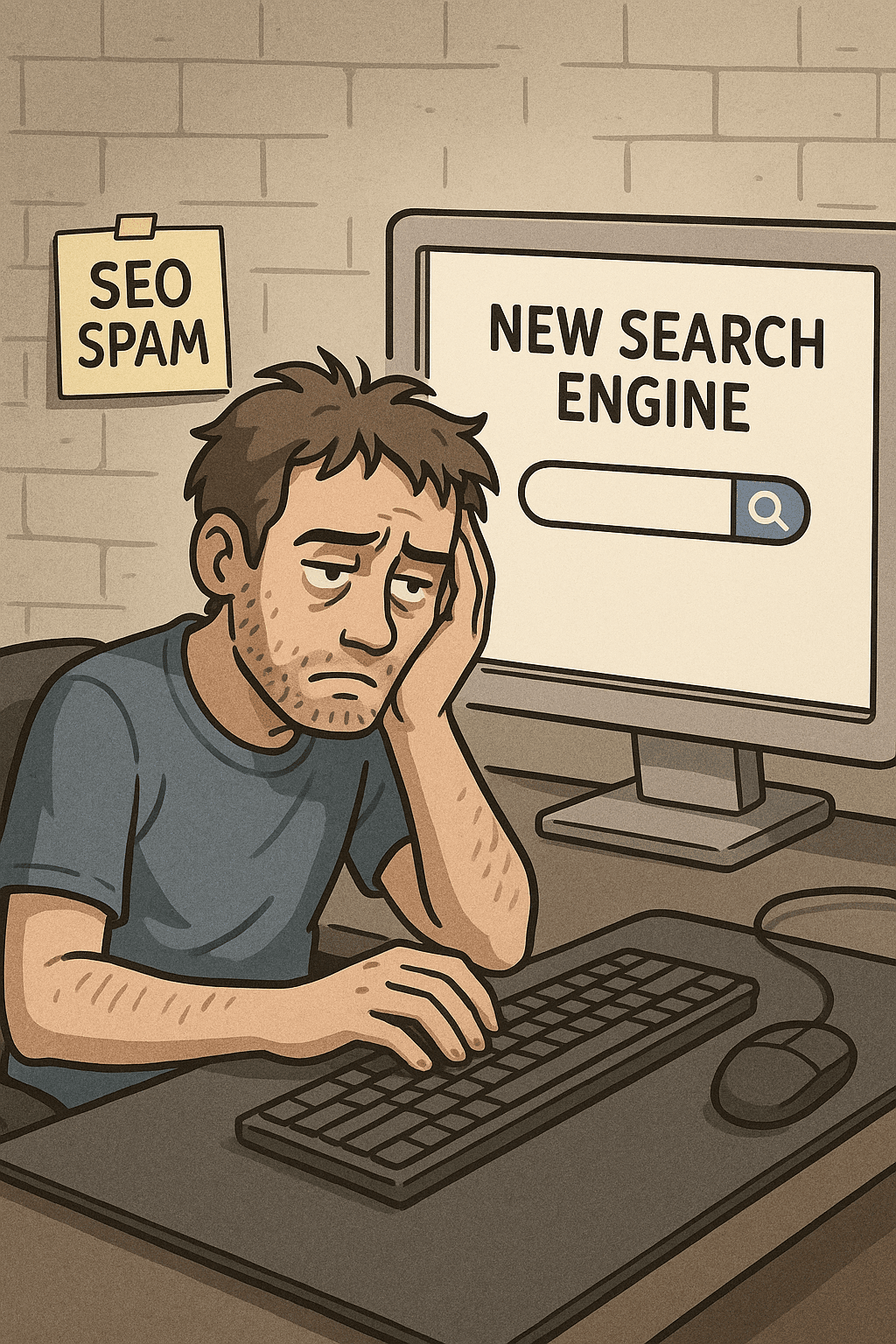 SEOスパムに疲れたソフトウェアエンジニア、新しい検索エンジンを開発　コンテンツ開始