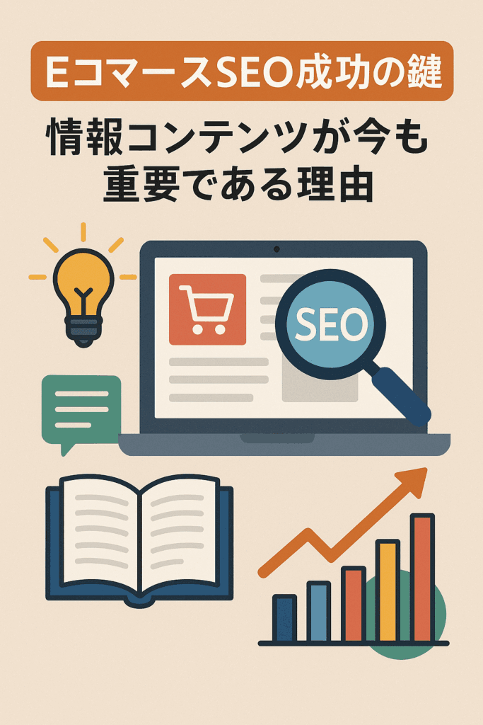 EコマースSEO成功の鍵：情報コンテンツが今も重要である理由 コンテンツ開始