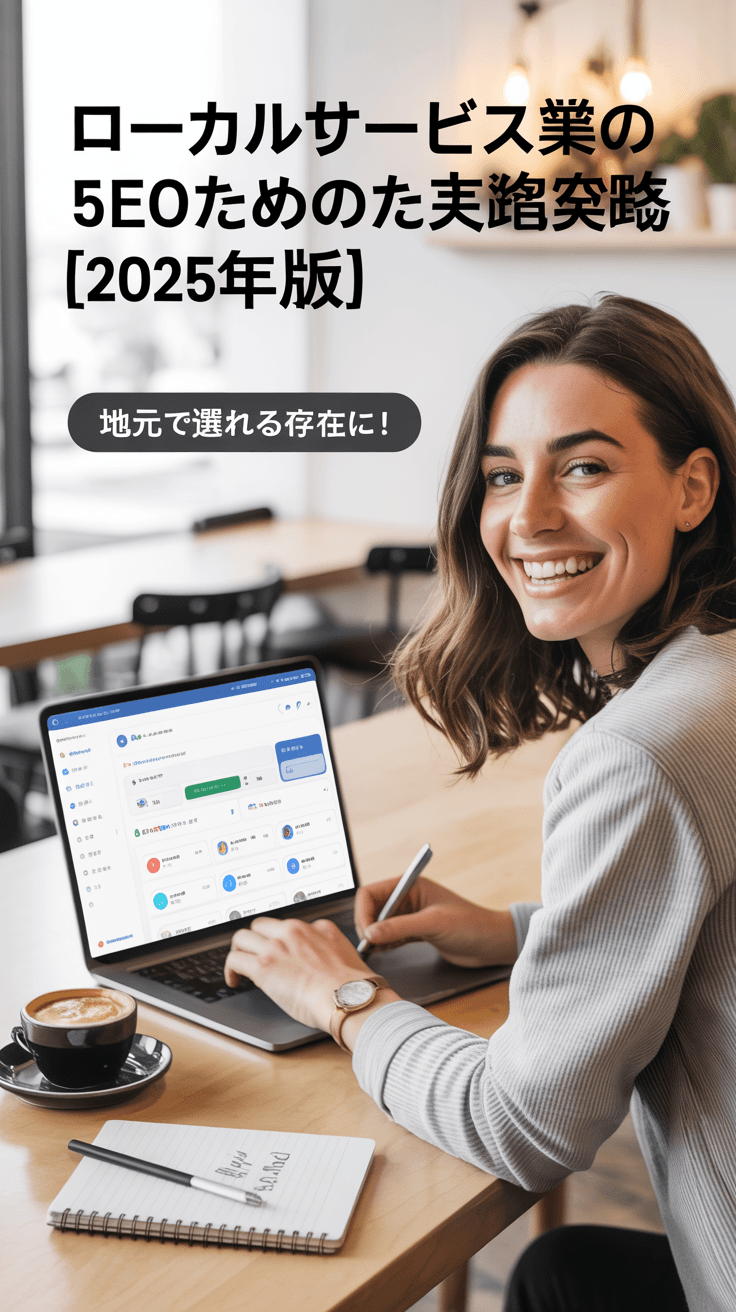 地元で選ばれる存在に！ローカルサービス業のための実践SEO戦略5選【2025年版】