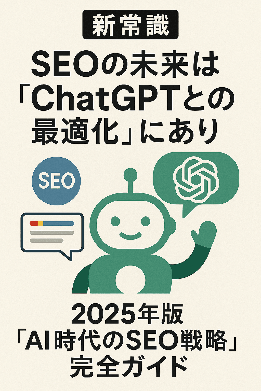 【新常識】SEOの未来は「ChatGPTとの最適化」にあり──2025年版「AI時代のSEO戦略」完全ガイド