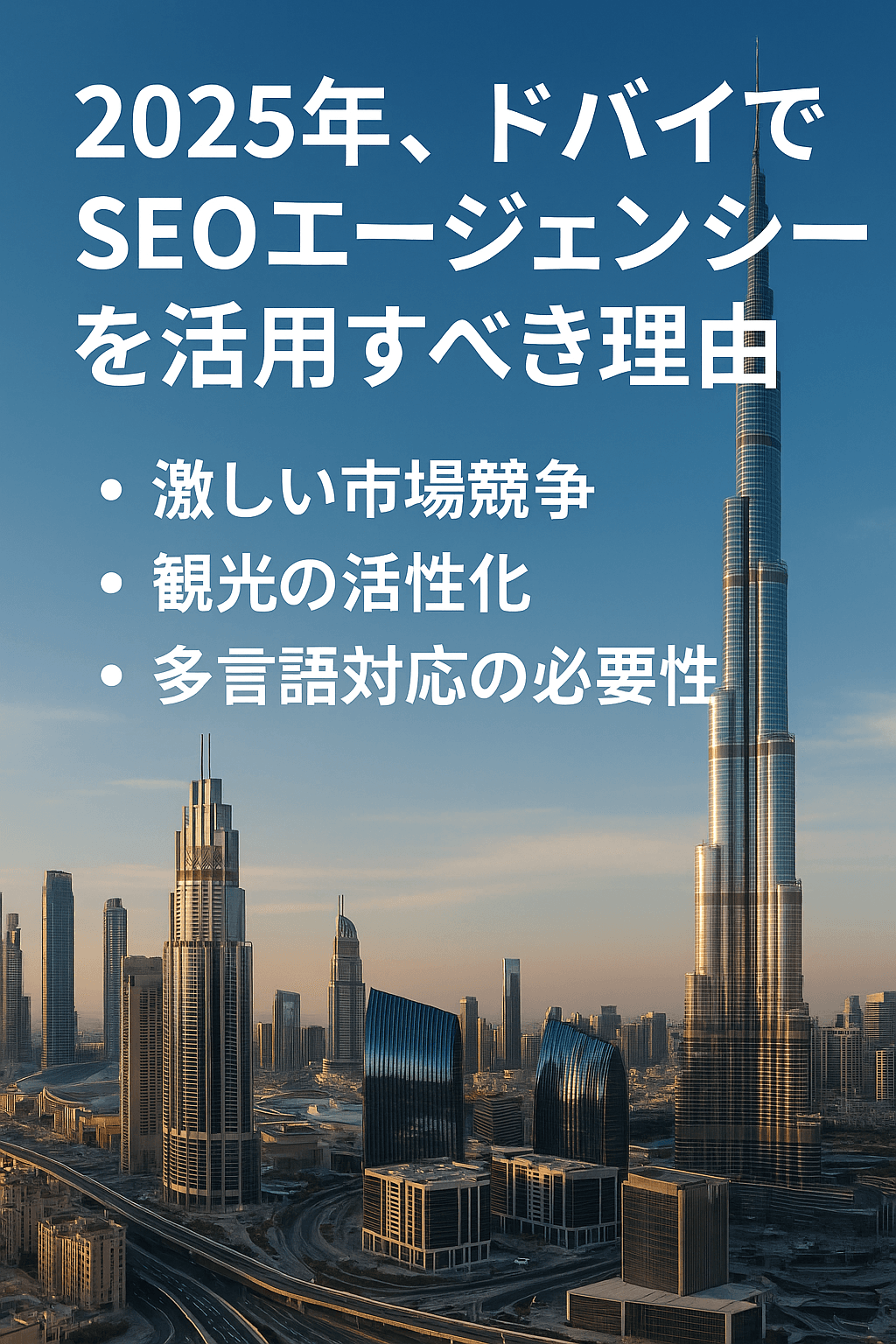 2025年、ドバイでSEOエージェンシーを活用すべき理由