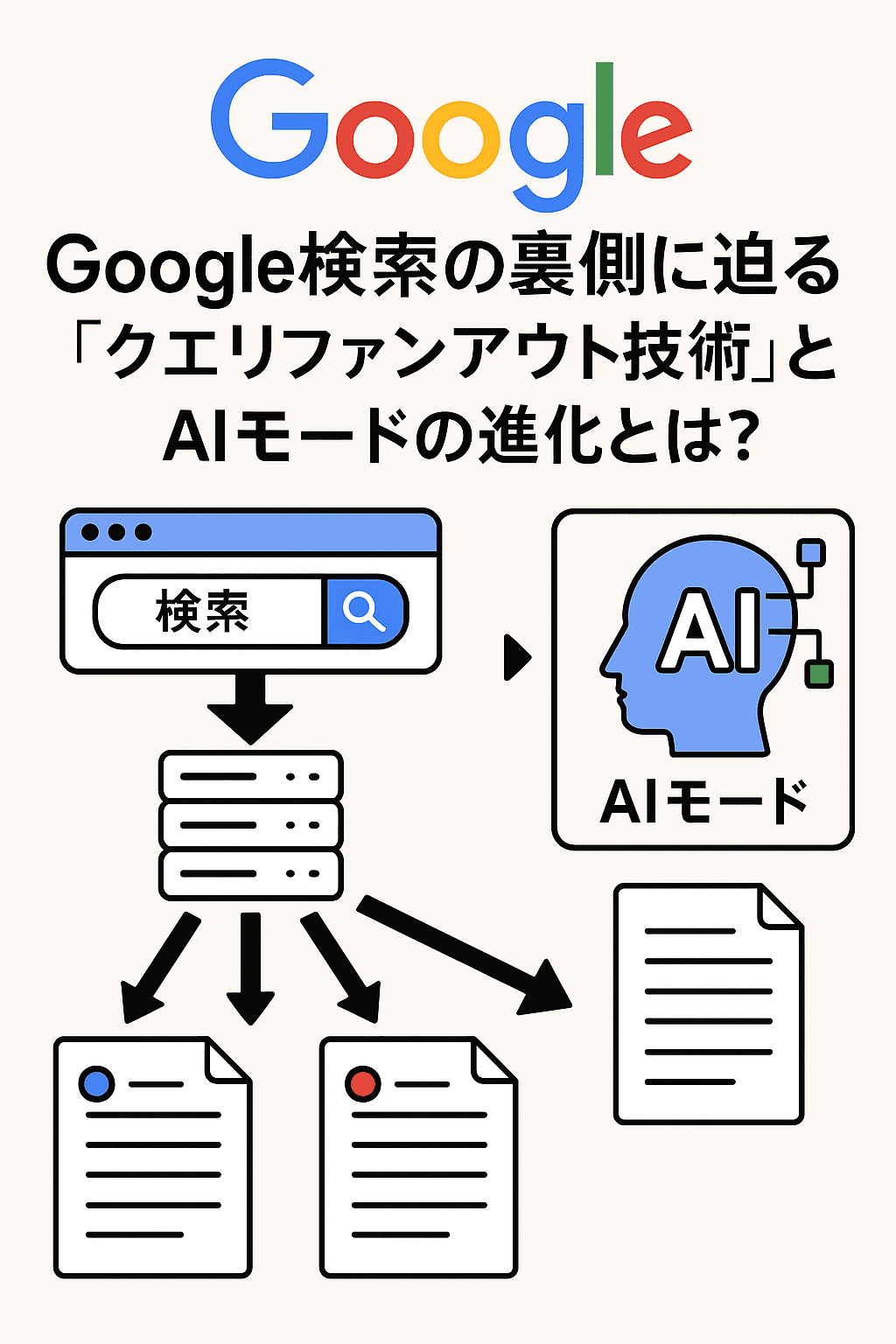 Google検索の裏側に迫る：「クエリファンアウト技術」とAIモードの進化とは？