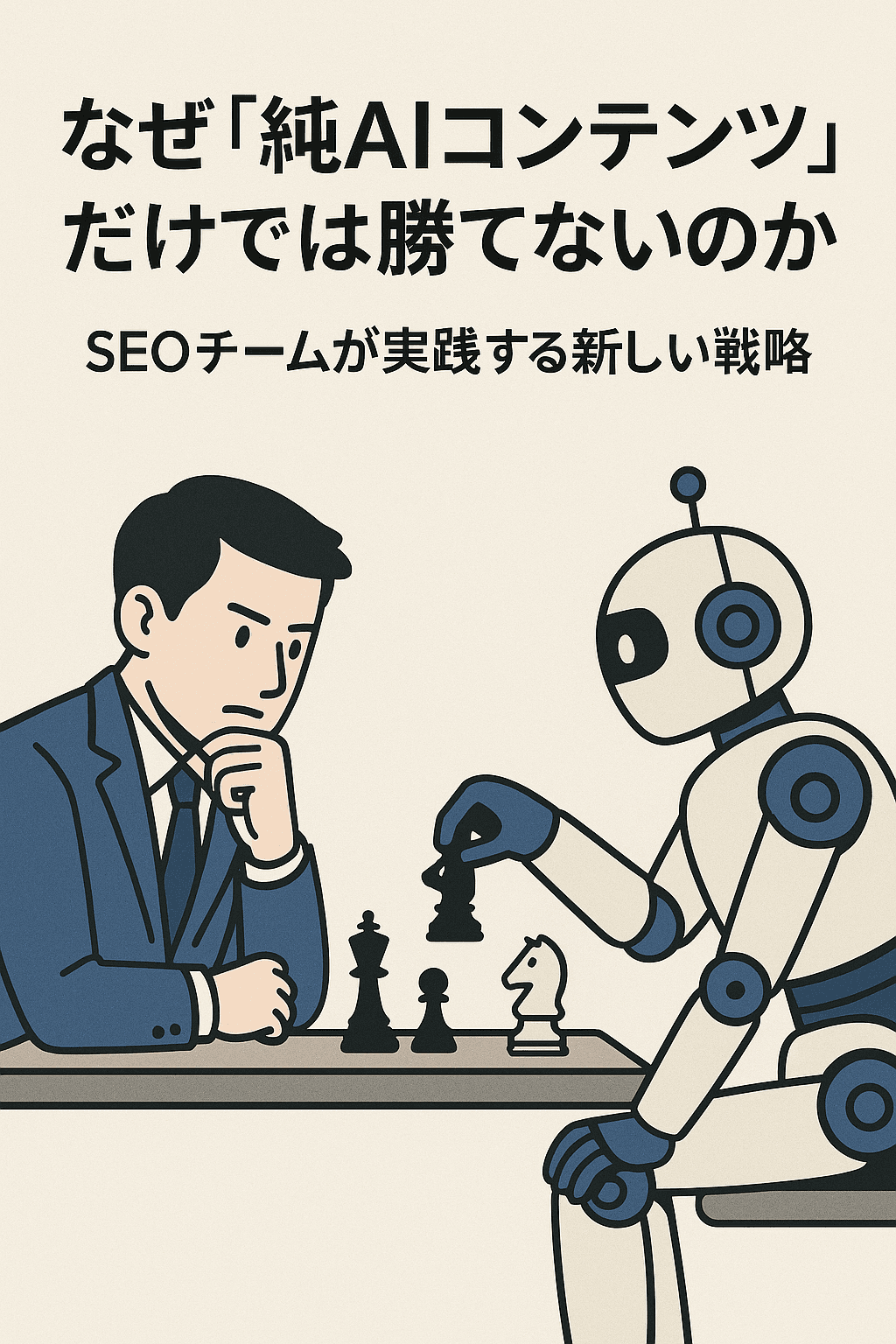 なぜ「純AIコンテンツ」だけでは勝てないのか──SEOチームが実践する新しい戦略
