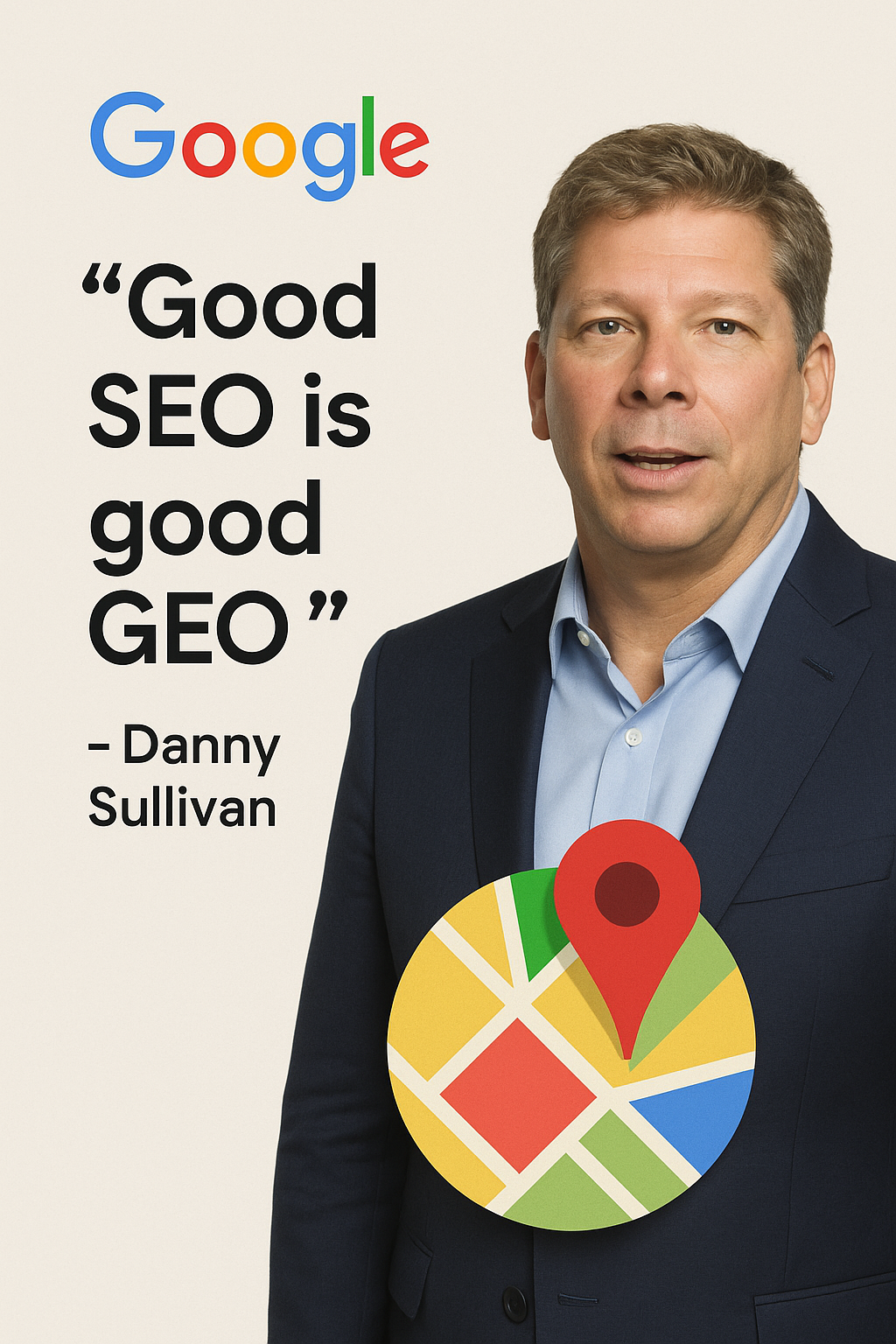グーグル Danny Sullivanは「Good SEO is good GEO」 と強調 コンテンツ終わり