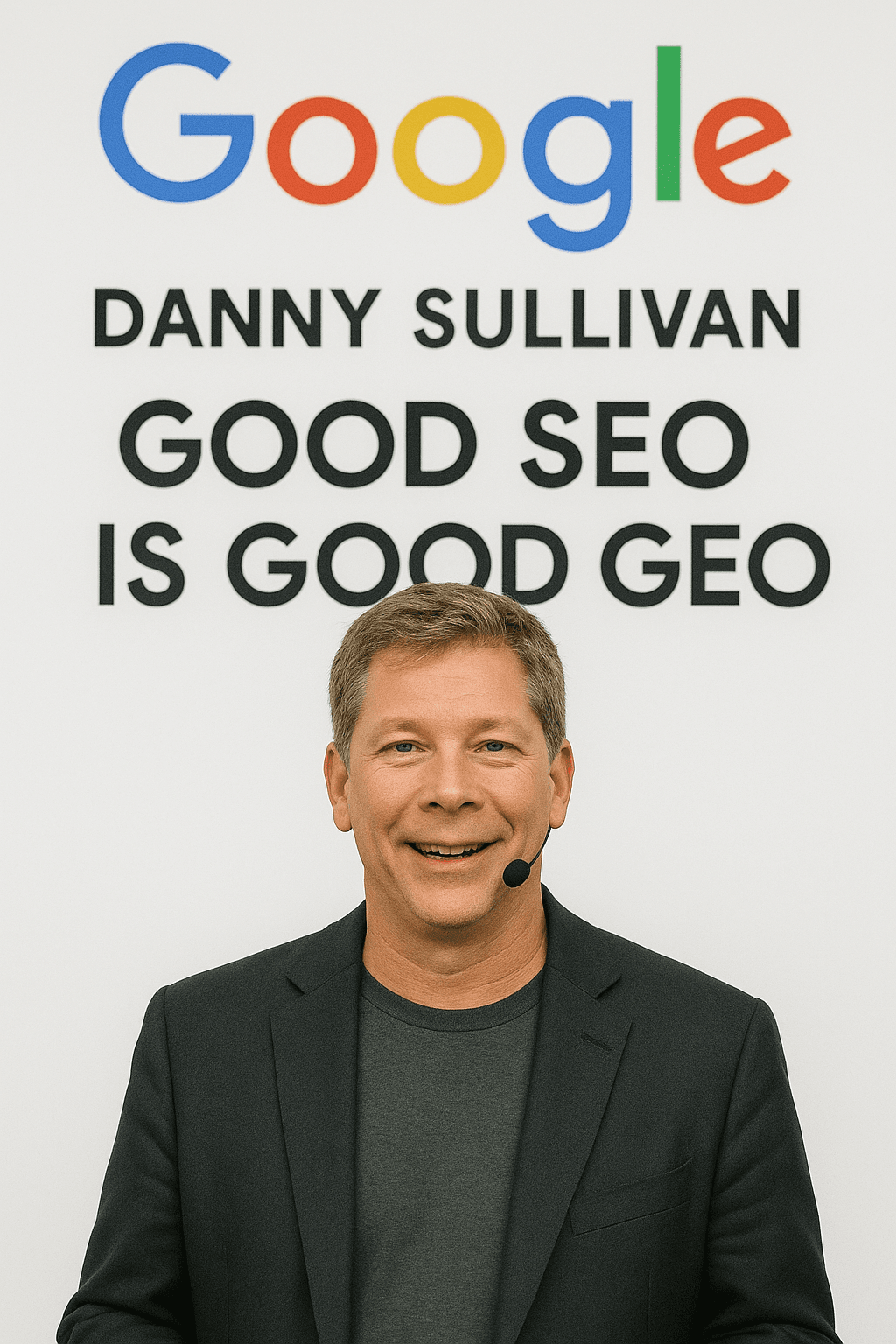 グーグル Danny Sullivanは「Good SEO is good GEO」 と強調