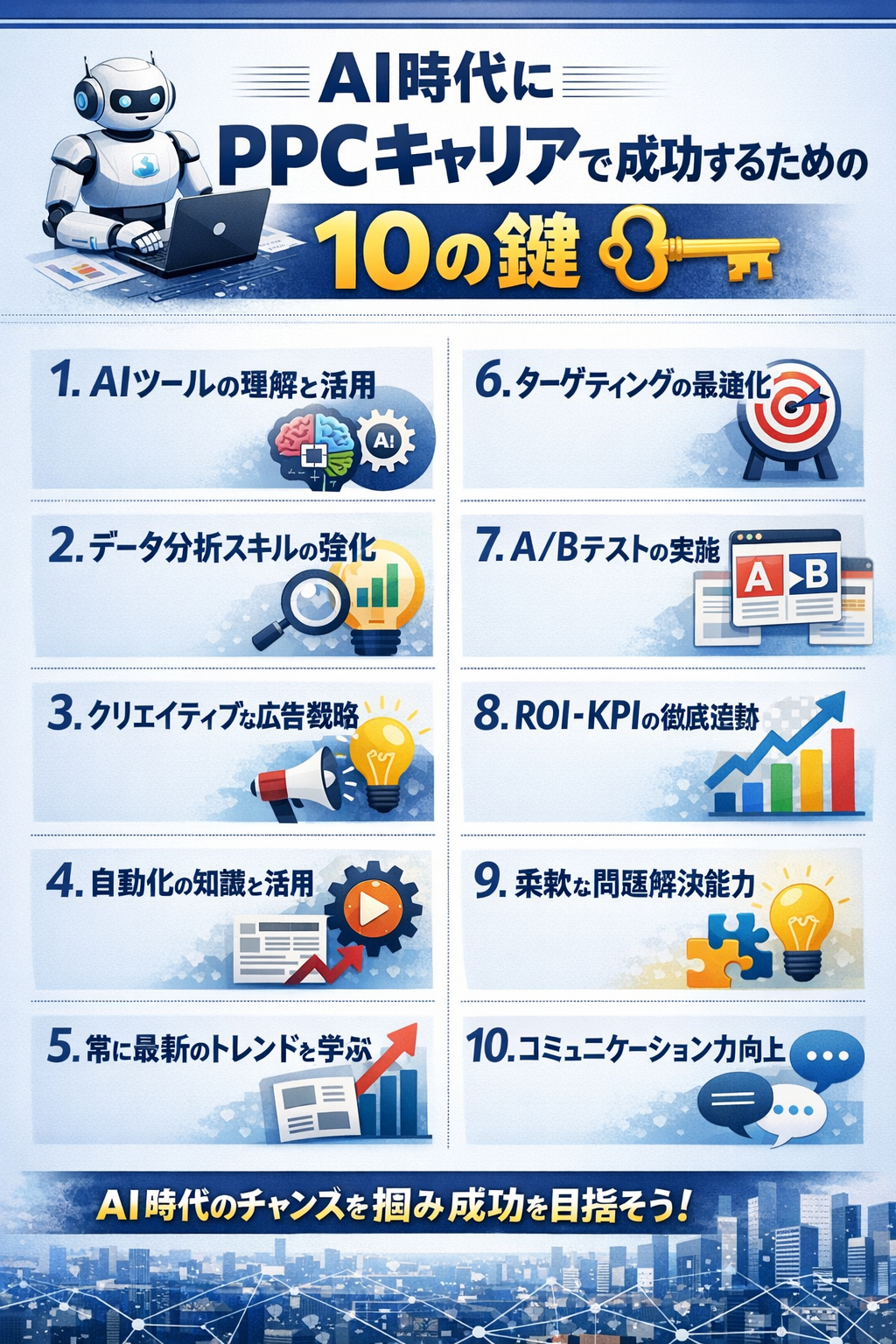 AI時代にPPCキャリアで成功するための10の鍵
