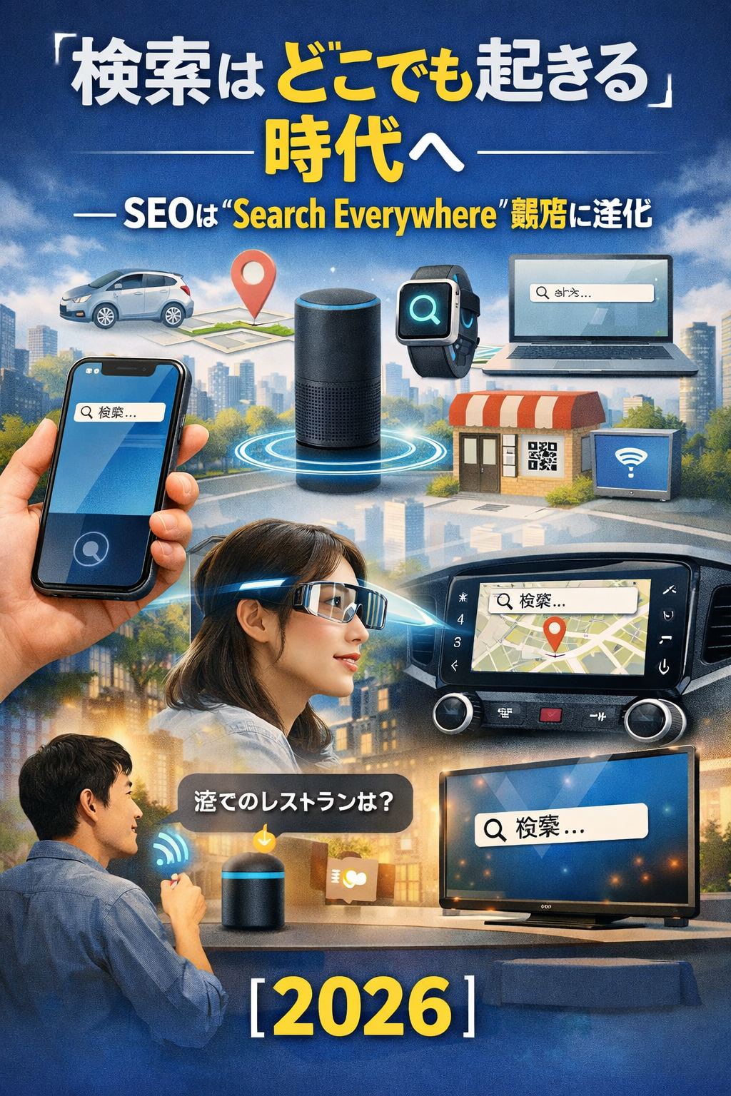 まとめ：検索は「どこでも起きる」時代へ──SEOは“Search Everywhere”戦略に進化【2026】